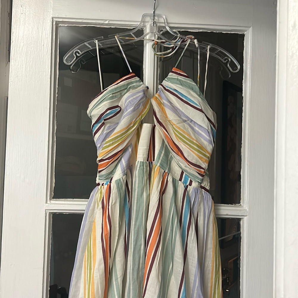 Alémais Striped Sundress